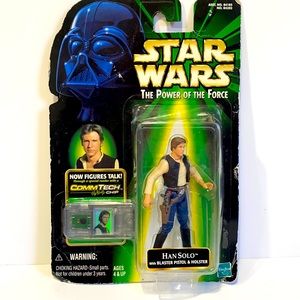 1999 STAR WARS POWER OF THE FORCE HAN SOLO